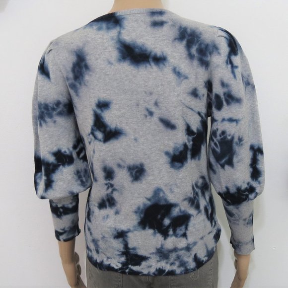 Sundays Zero Tie Dye Puffy Sleeve Sweater - Picture 2 of 2